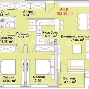 Изцяло южен тристаен апартамент в кв. Бояна - 4