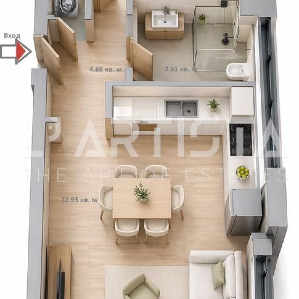 Двустаен апартамент в кв. Овча Купел - 0