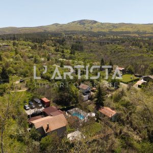 House with a pool in the village of Lozen - 2