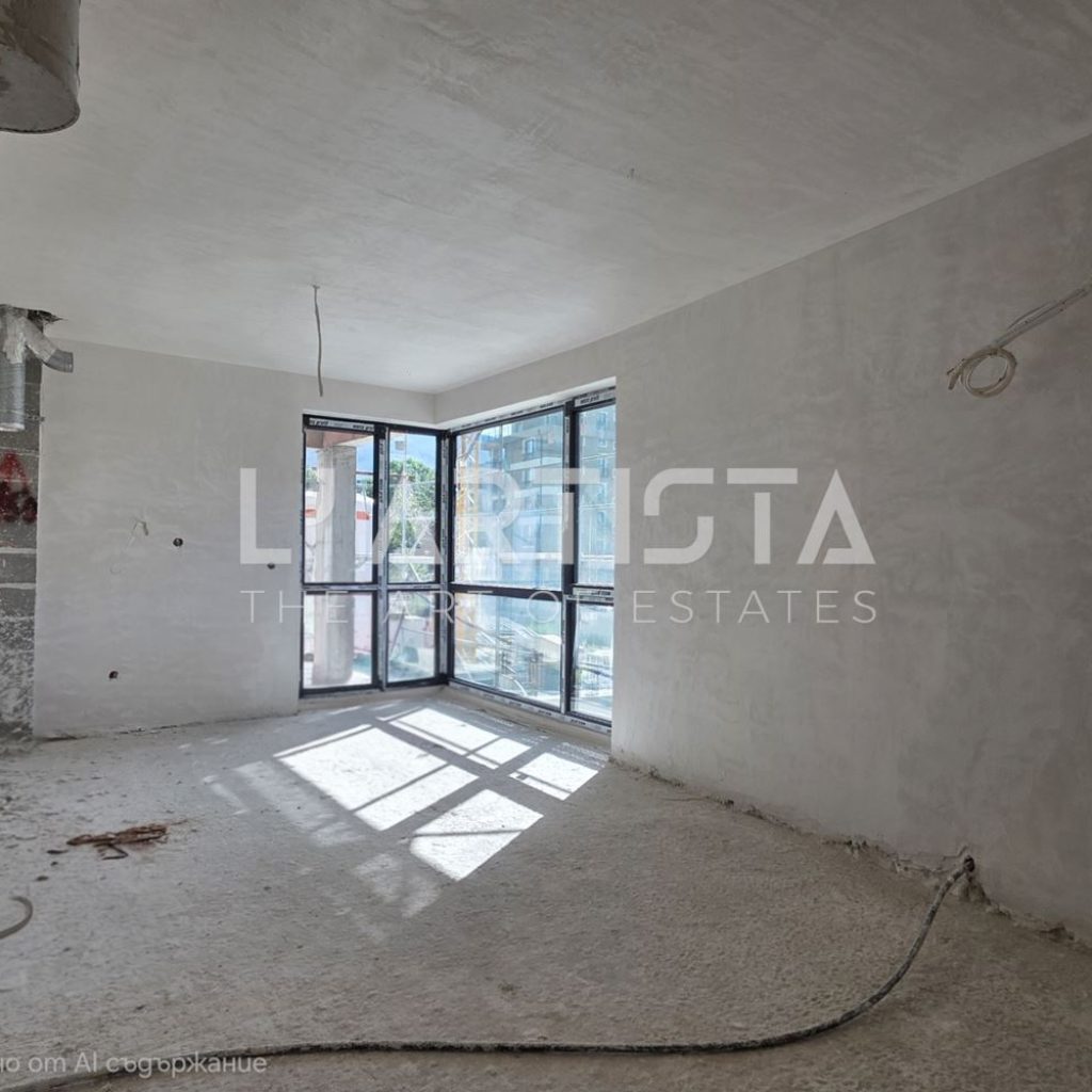 A functional two-bedroom apartment in a new building with a garage - 0