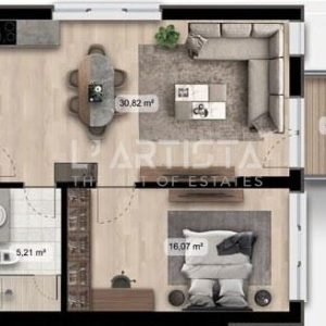 L' Artista is selling a one-bedroom apartment in a modern complex in Druzhba 2 residential district! - 2