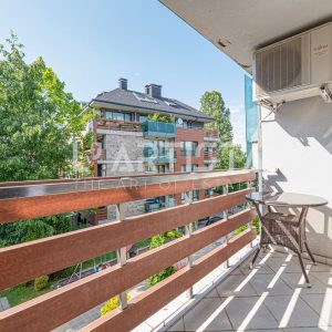 A fully furnished two-bedroom apartment in a gated community in the Boyana 4 neighborhood