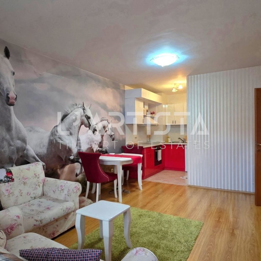 L'Artista presents a fully furnished two-bedroom apartment located in the prestigious and well-maintained gated community "Gl - 0"