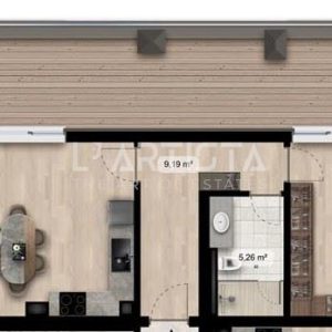 Двустаен апартамент - 5