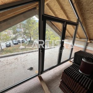 Луксозна къща с 4 спални, просторен двор и панорамна гледка в Малинова долина - 23