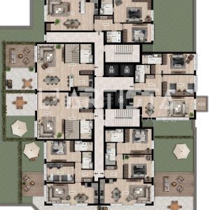 L' Artista продава тристаен апартамент с балкон и двор в модерен комплекс в ж.к. "Дружба 2"! - 2