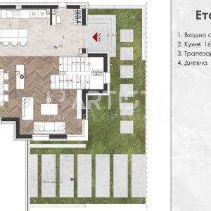 Къща пред АКТ 16 с покривна тераса в м. Ботаническа градина кв. Драгалевци - 12