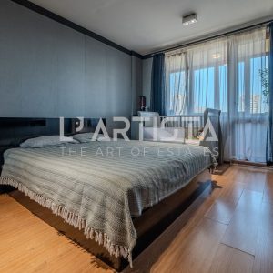 The artist presents a fully furnished two-bedroom apartment in the Gloria Palace complex, located in one of the greenest and most peaceful areas - 3