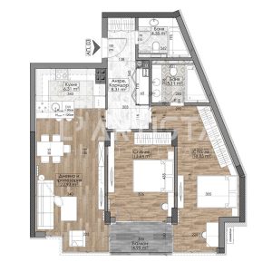 L'Artista предлага тристаен апартамент с АКТ 16 в Манастирски ливади! - 12