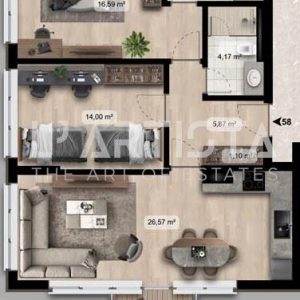 L' Artista продава тристаен апартамент в модерен комплекс в ж.к. "Дружба 2"! - 2