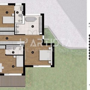 КЪЩА №1 в бутиков комплекс Villa Chara, гр.София с. Лозен - 5
