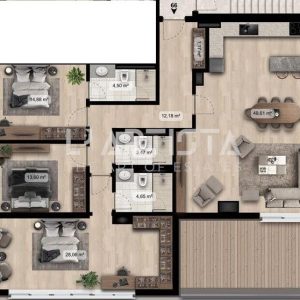 L' Artista продава четиристаен апартамент в модерен комплекс в ж.к. "Дружба 2"! - 8