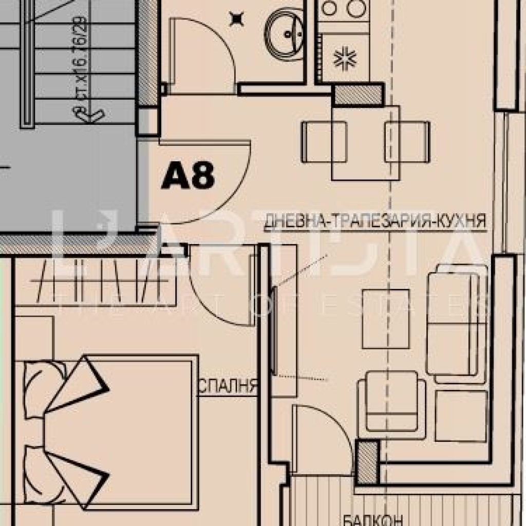 One-bedroom apartment - 0