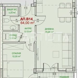 L'Artista продава двустаен апартамент пентхаус на 5 минути от метростанция " Обеля"! - 2