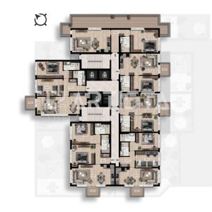 Двустаен апартамент - 4
